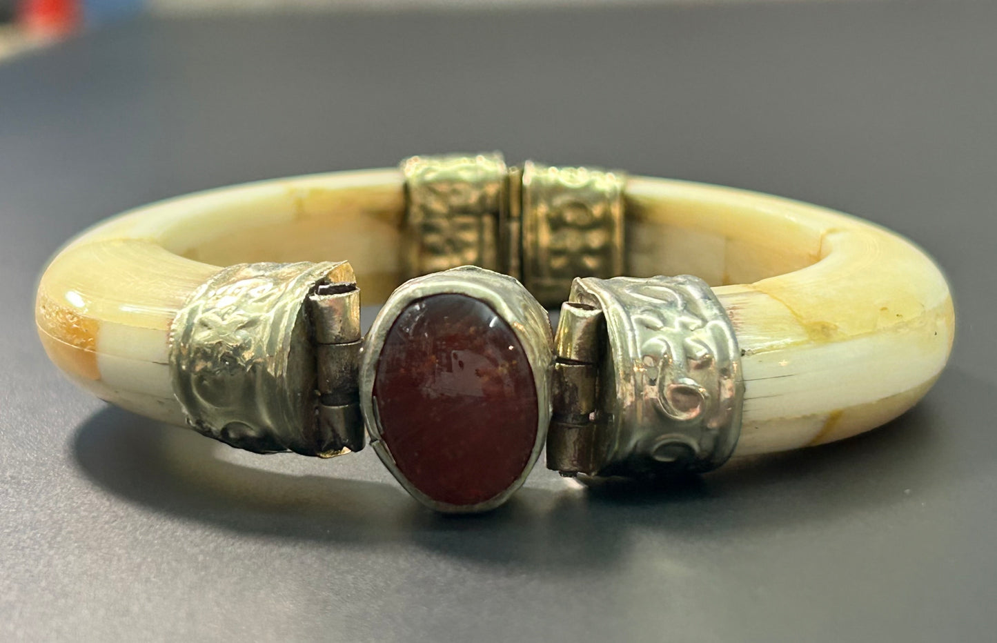 Bone & Stone Bracelet