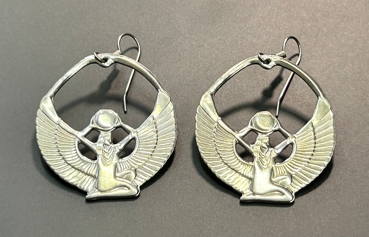 Egyptian Goddess Isis Earrings