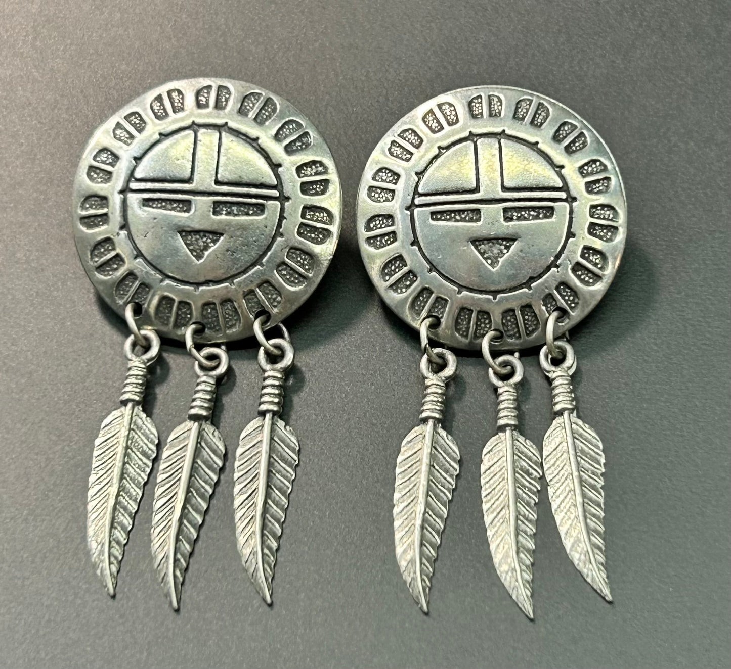 Hopi Sun god Earrings