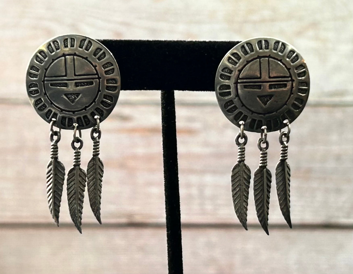 Hopi Sun god Earrings