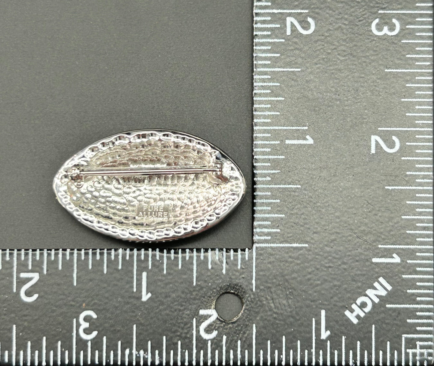 Pure Allure Football Brooch