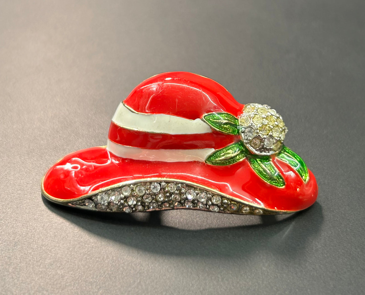 Red Hat Brooch