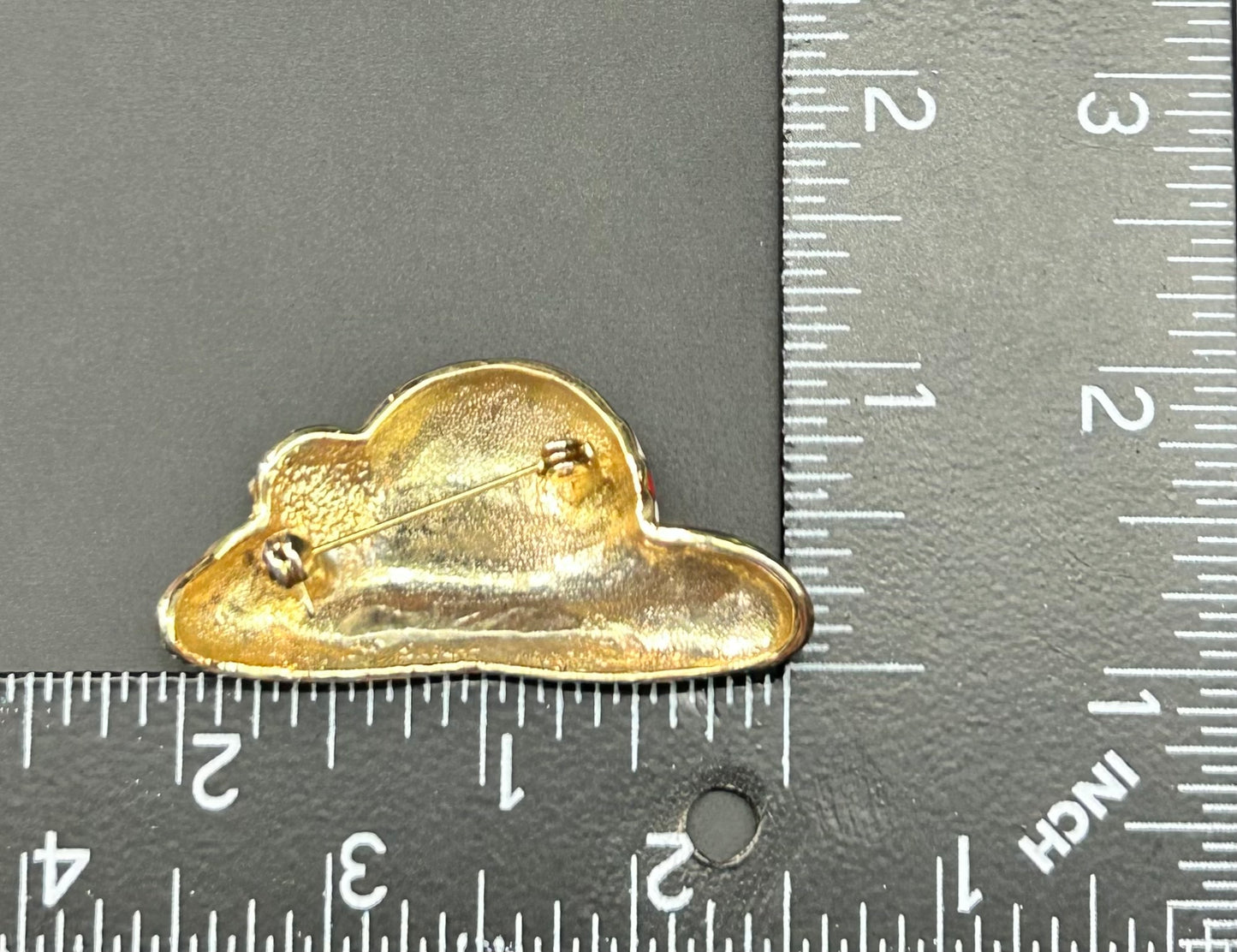 Red Hat Brooch