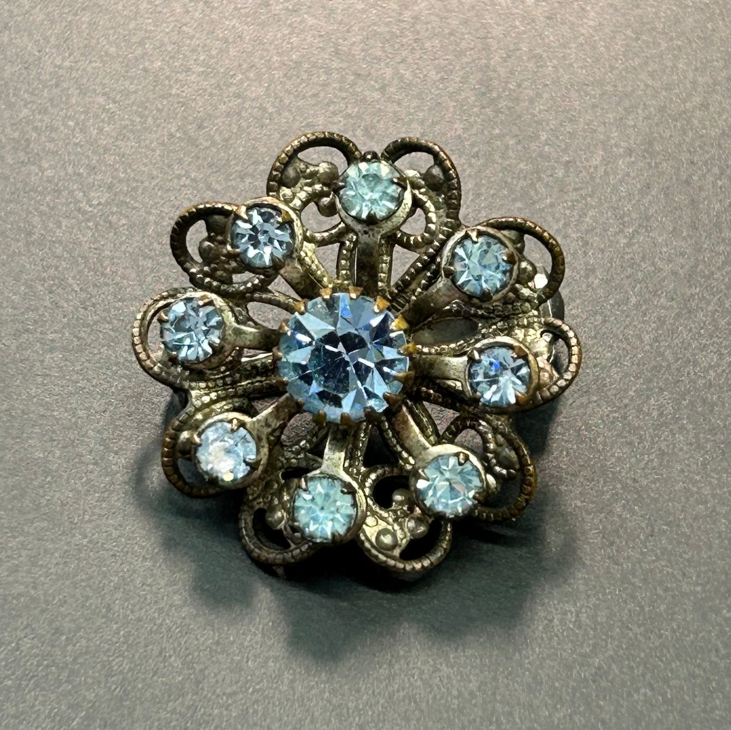Vintage Rhinestone Brooch