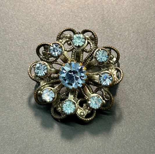 Vintage Rhinestone Brooch