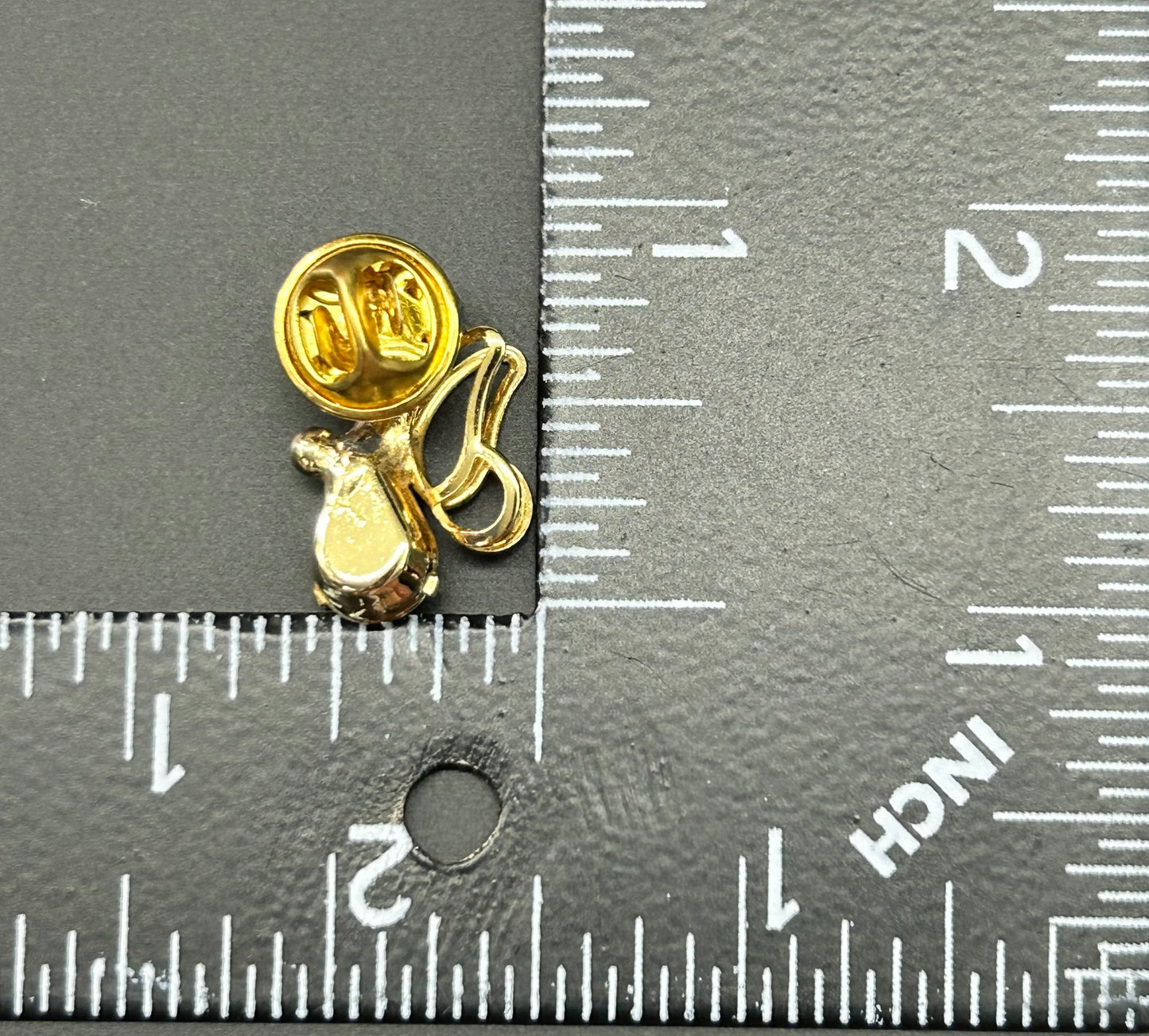 Rhinestone Angel Pin