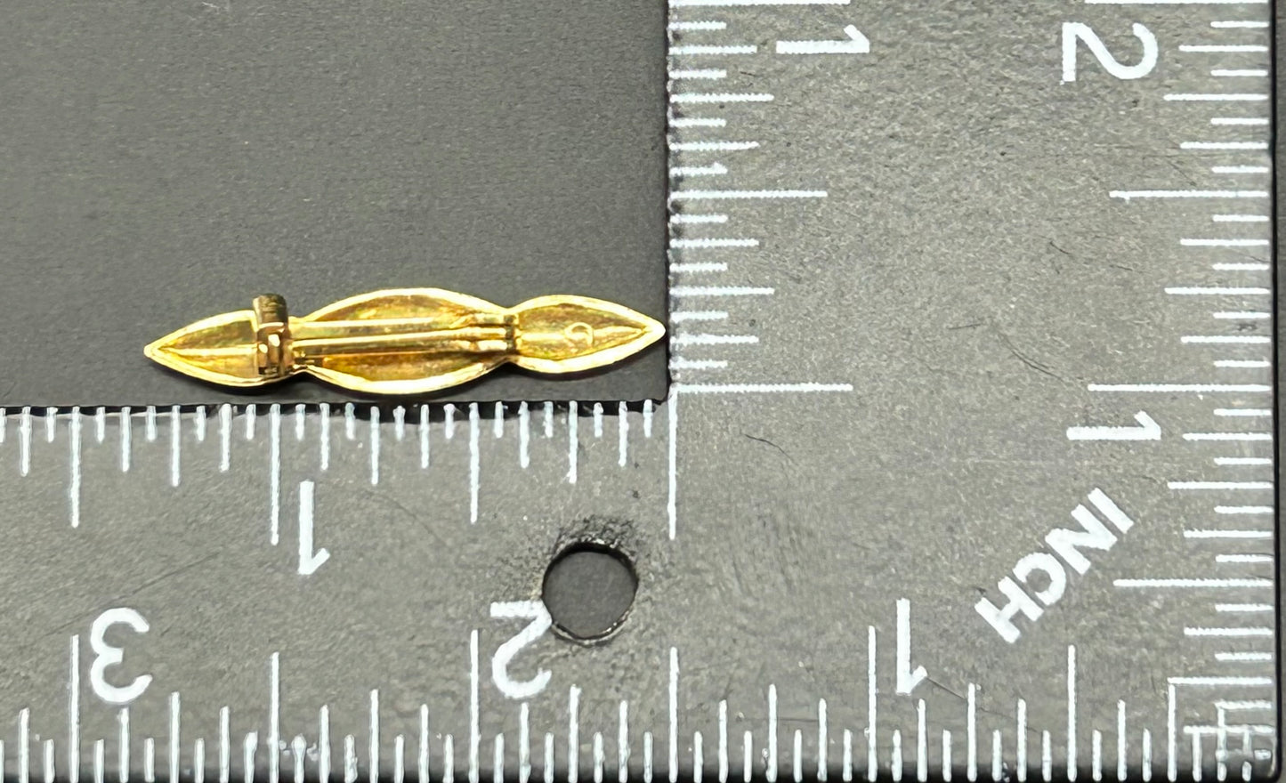 Tiny Flower Bar Brooch