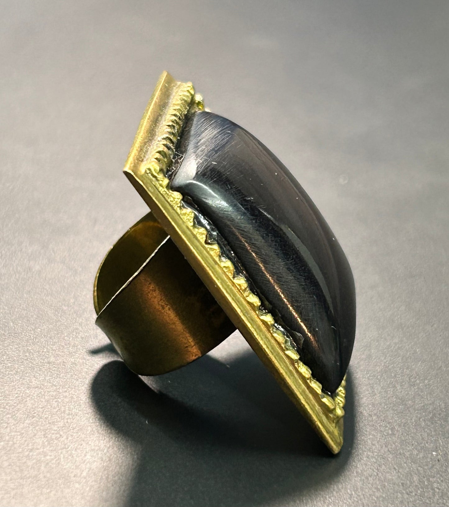 Brass & Resin Ring
