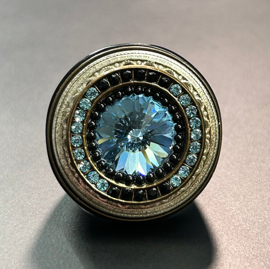 Rivoli Rhinestone Ring