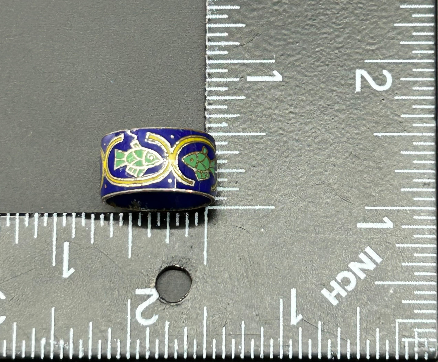Cloisonné Band Ring