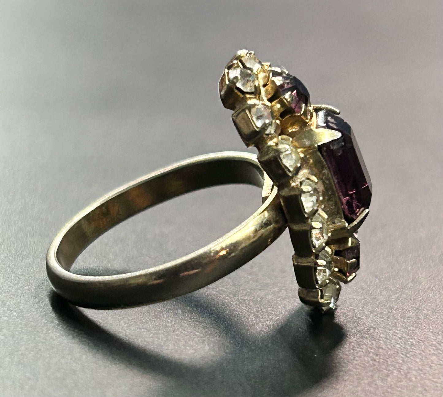 Vintage Rhinestone Ring