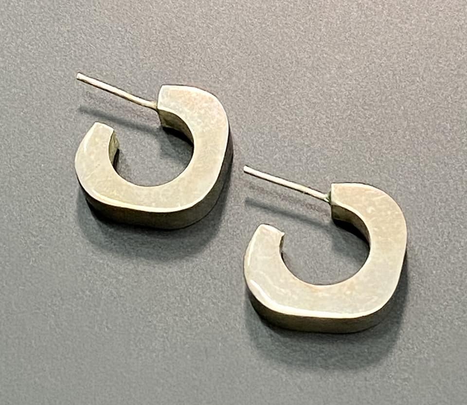 Sterling Silver Hoop Earrings