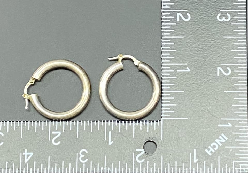 Sterling Silver Hoop Earrings