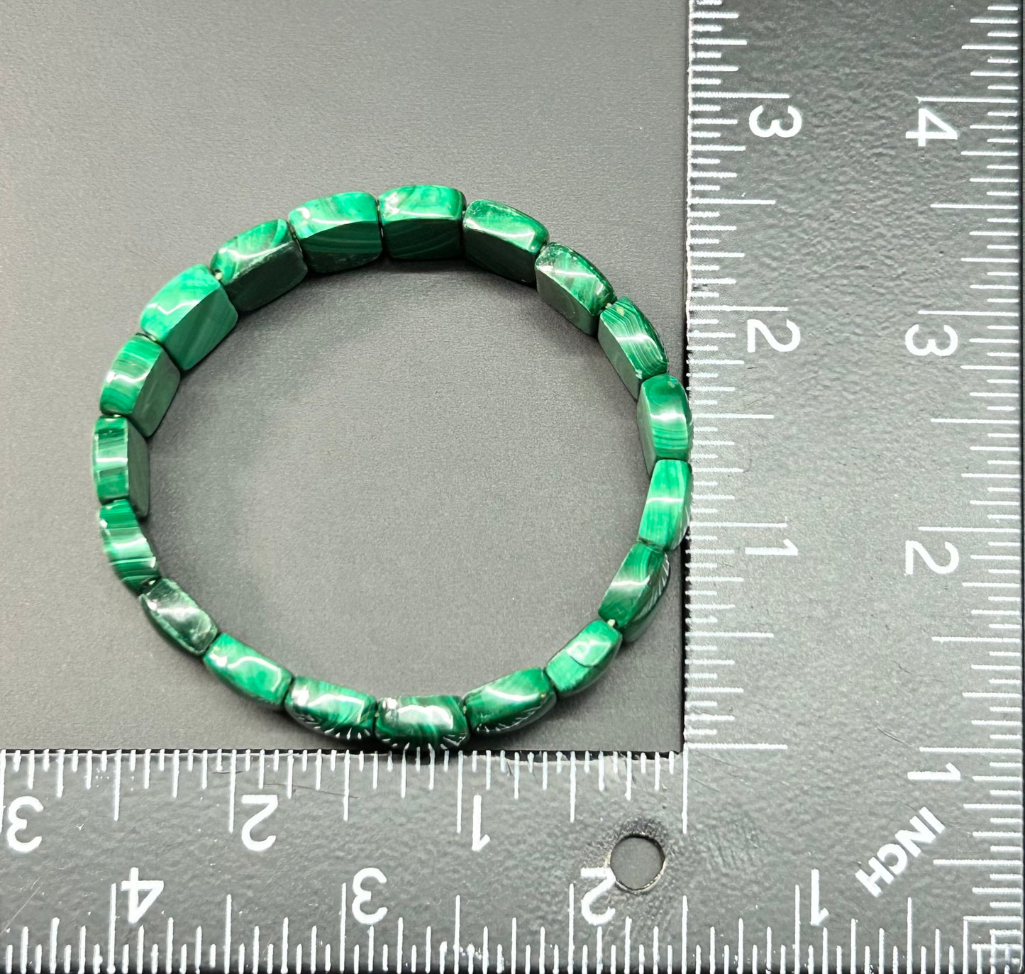 Malachite Stretch Bracelet