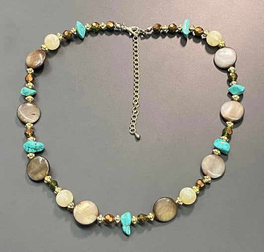 Multi Stone Necklace