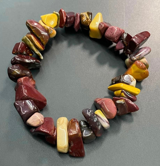 Mookaite Chip Bracelet