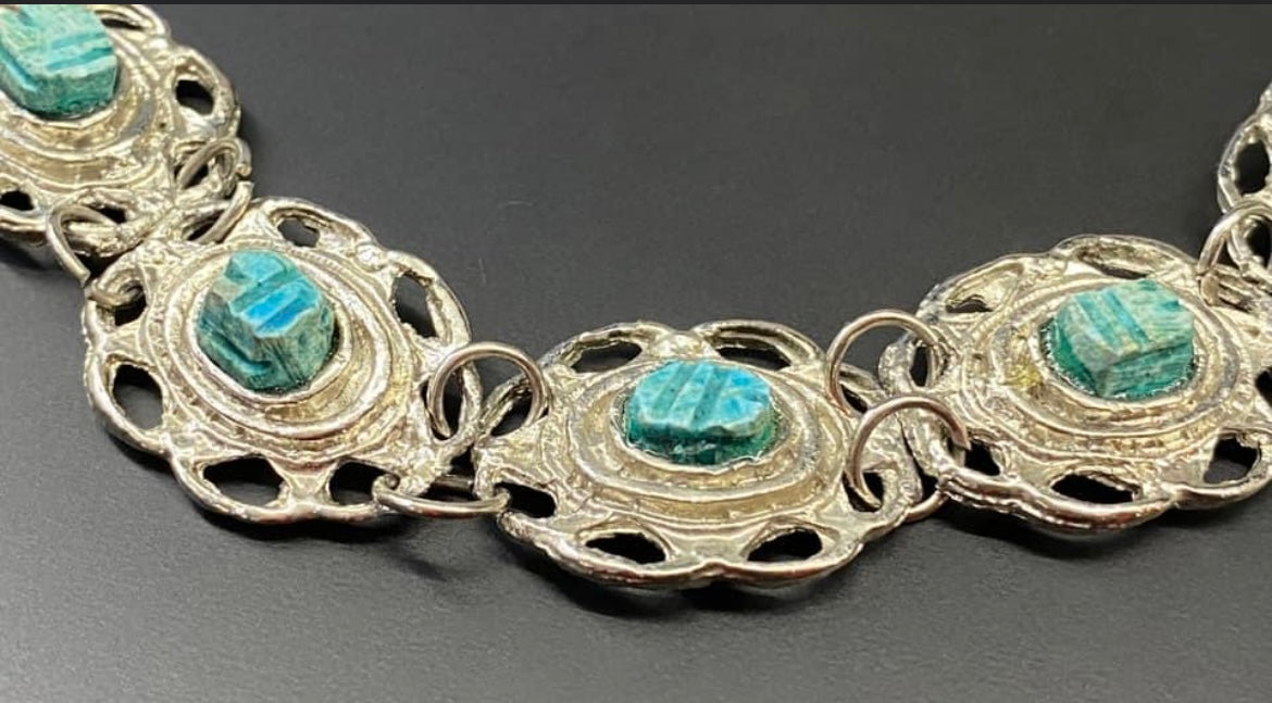 Vintage Scarab Bracelet