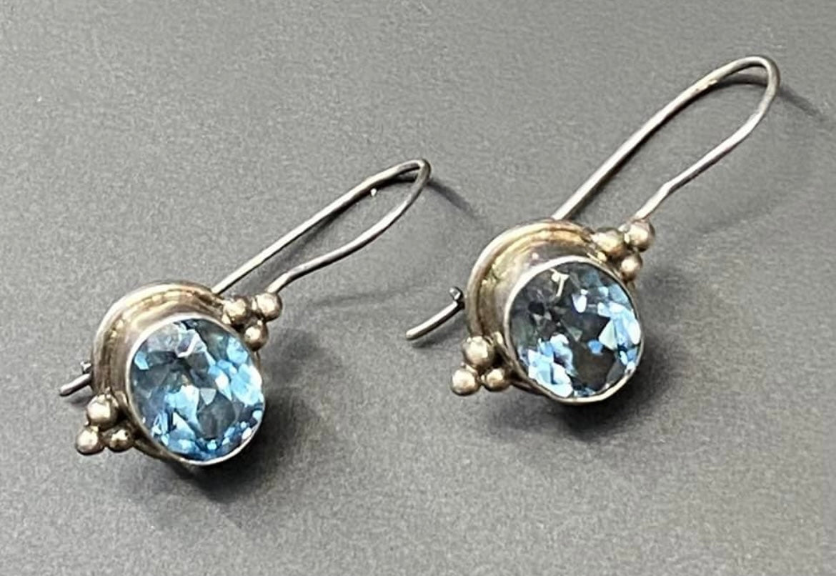 Sterling Silver CZ Earrings