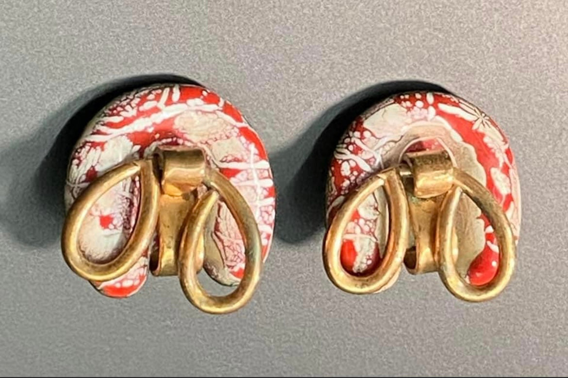Matisse Copper Clip Earrings