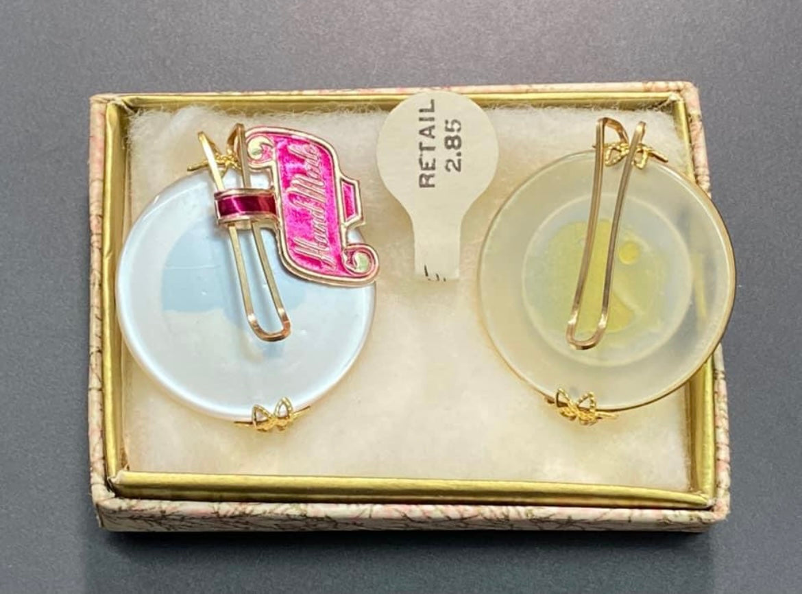 Hillcraft Slide on Earrings in Original Box
