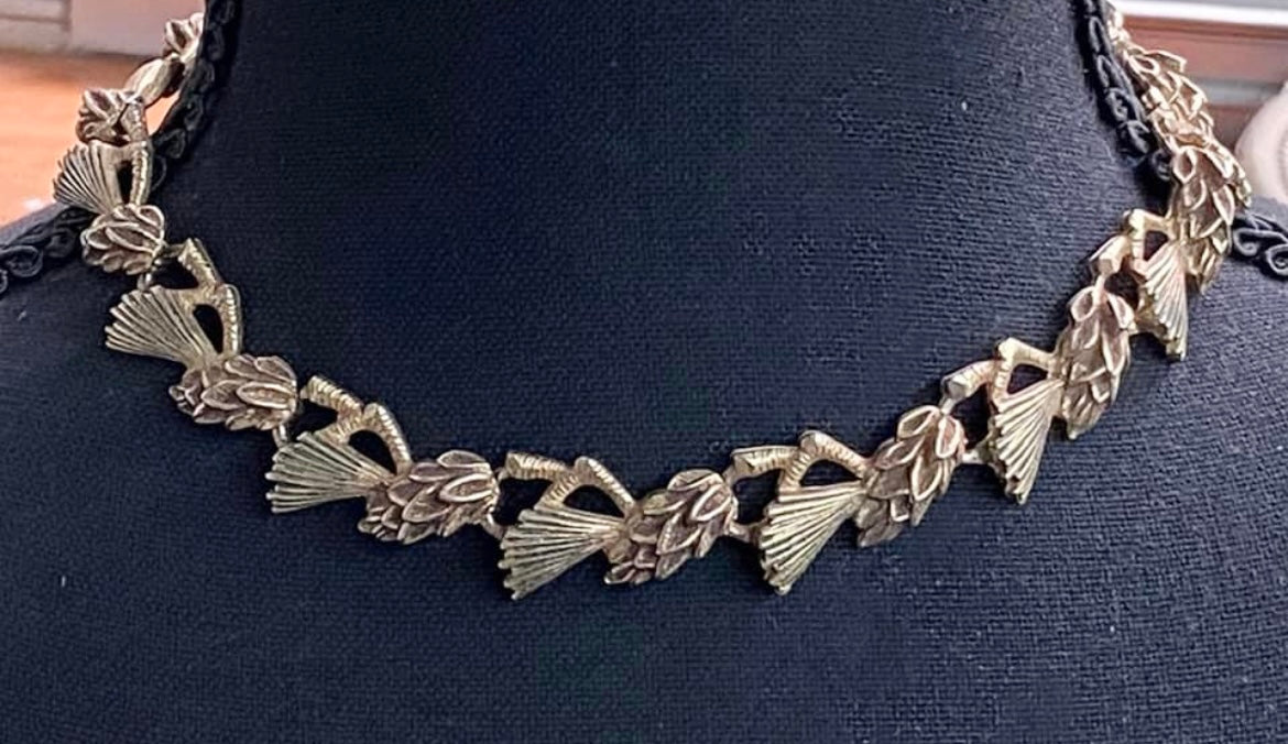 Vintage Pinecone Necklace