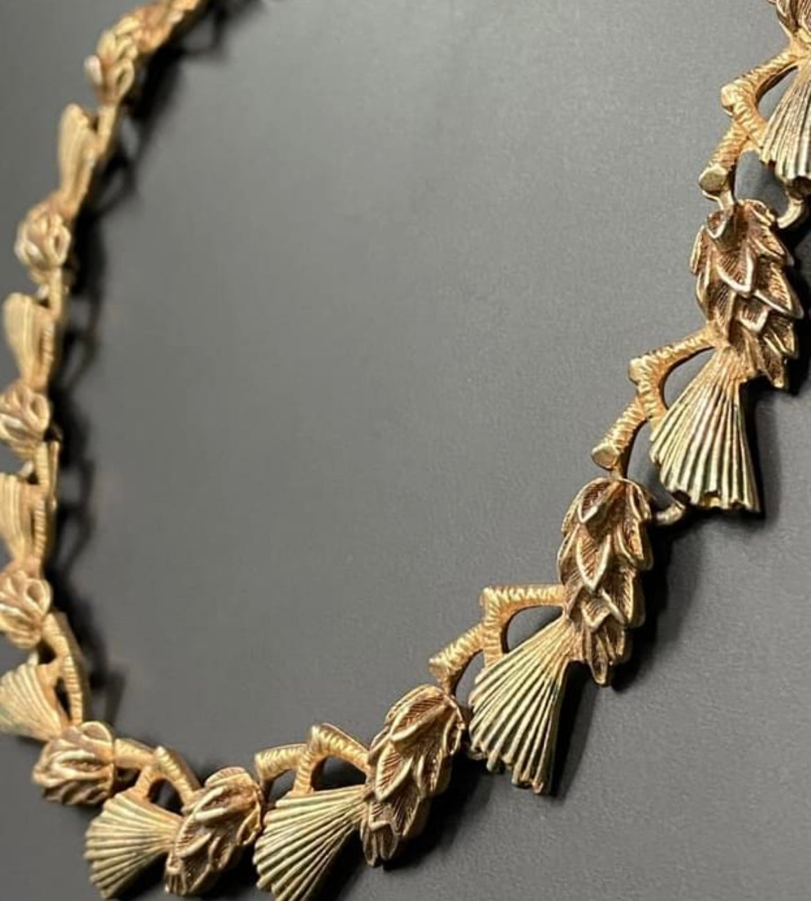 Vintage Pinecone Necklace