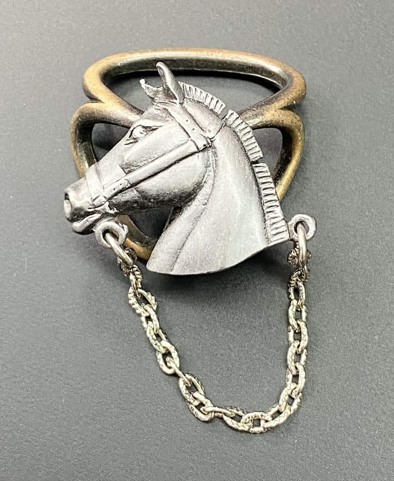 Horse Scarf Ring