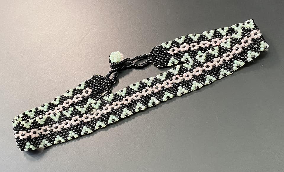Seed Bead Choker Necklace