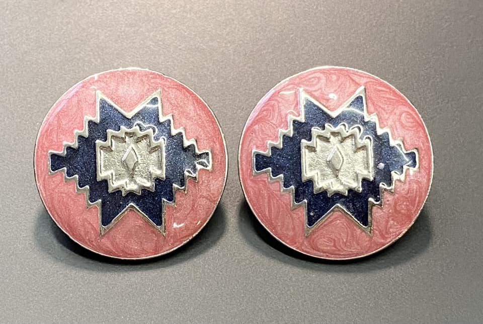 Southwestern Enamel Earrings