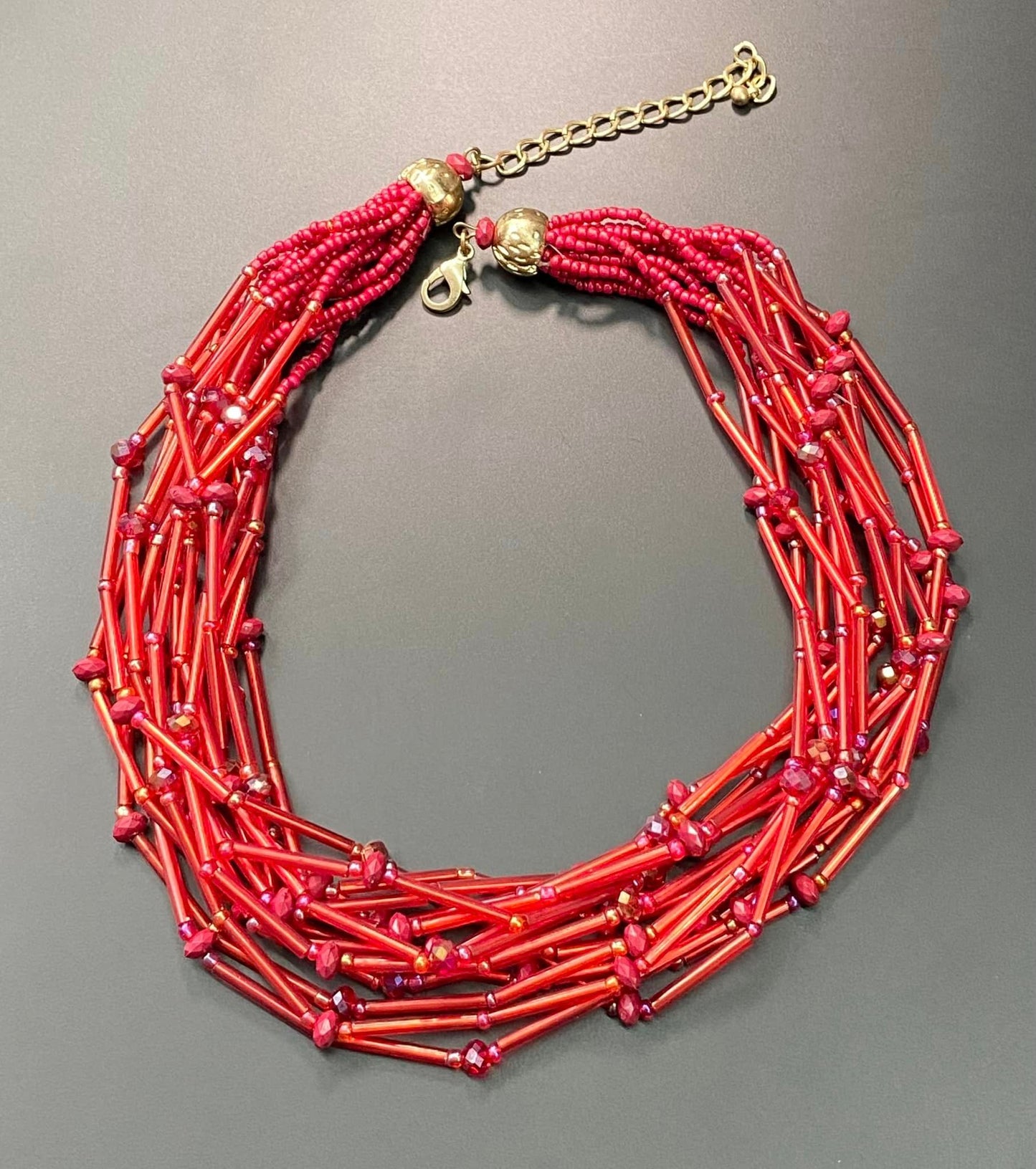 Glass Bead Necklace