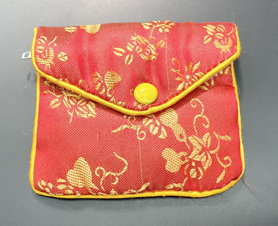 Asian Zippered Pouch