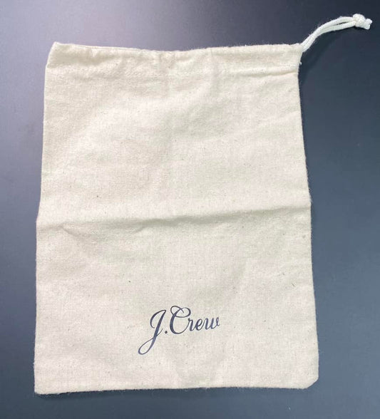 J Crew Drawstring Bag