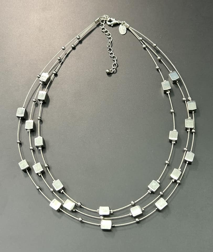 Lia Sophia 3 Strand Necklace