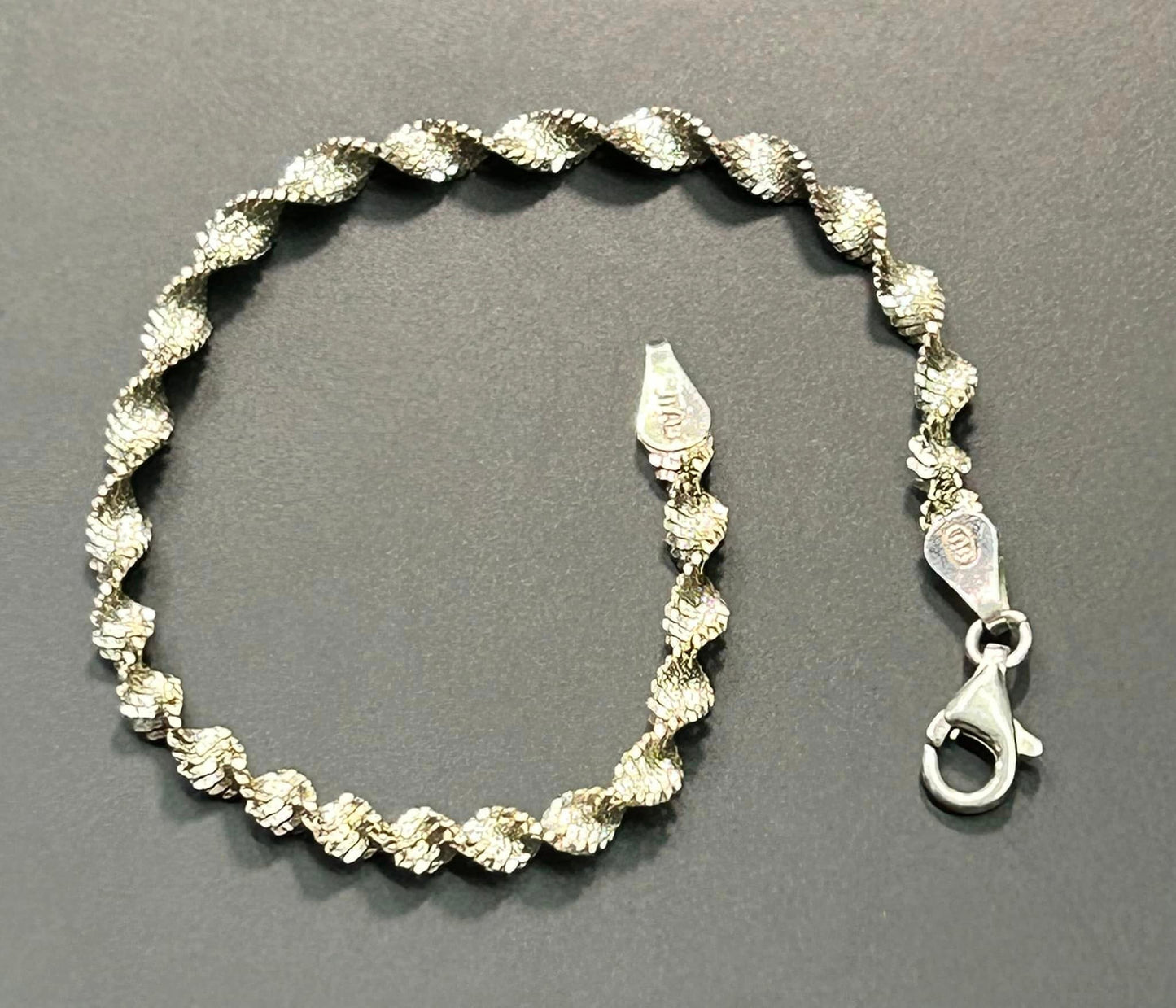 7.25" Italy Sterling Silver Bracelet