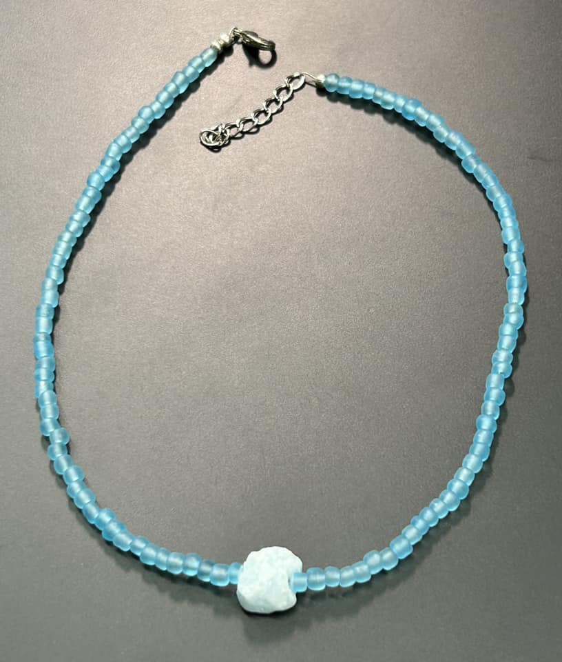 Glass & Stone Necklace