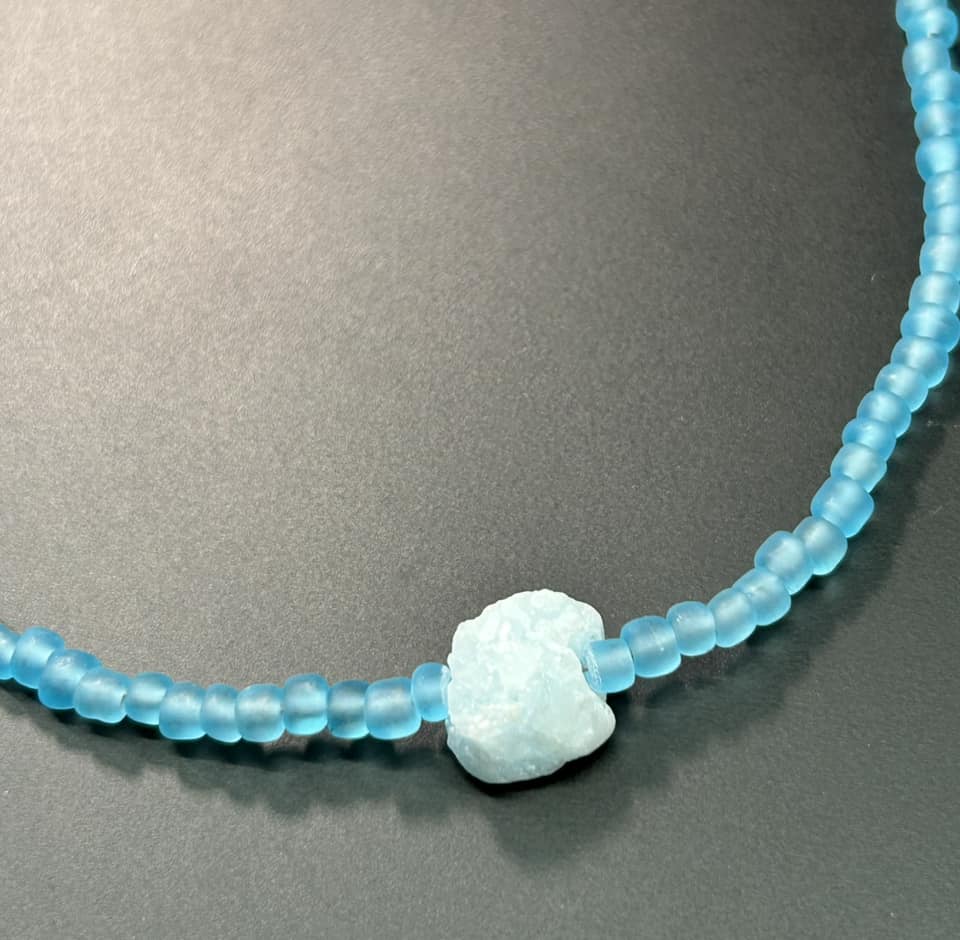 Glass & Stone Necklace