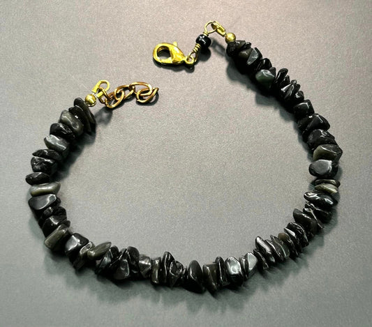 Onyx Chip Bracelet