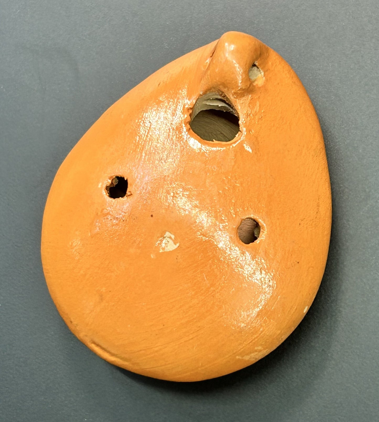 Hand Painted Terracotta Clay Whistle