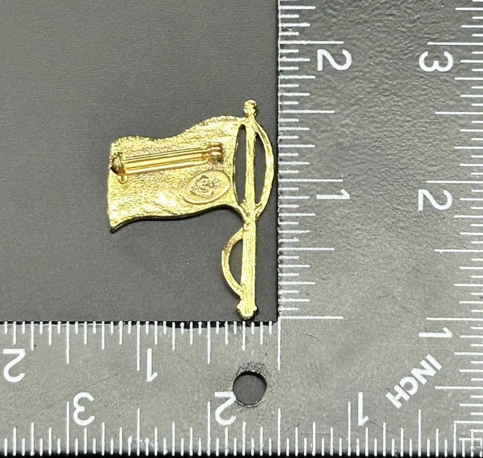 Premier Design US Flag Brooch