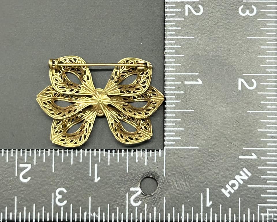 Vintage Flower Brooch