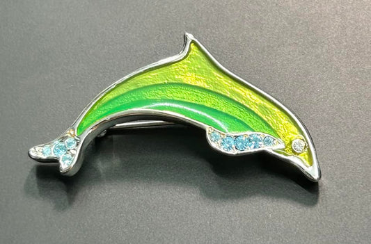 Dolphin Brooch