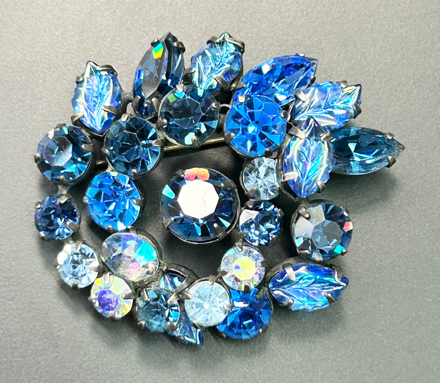 Regency Rhinestone Brooch