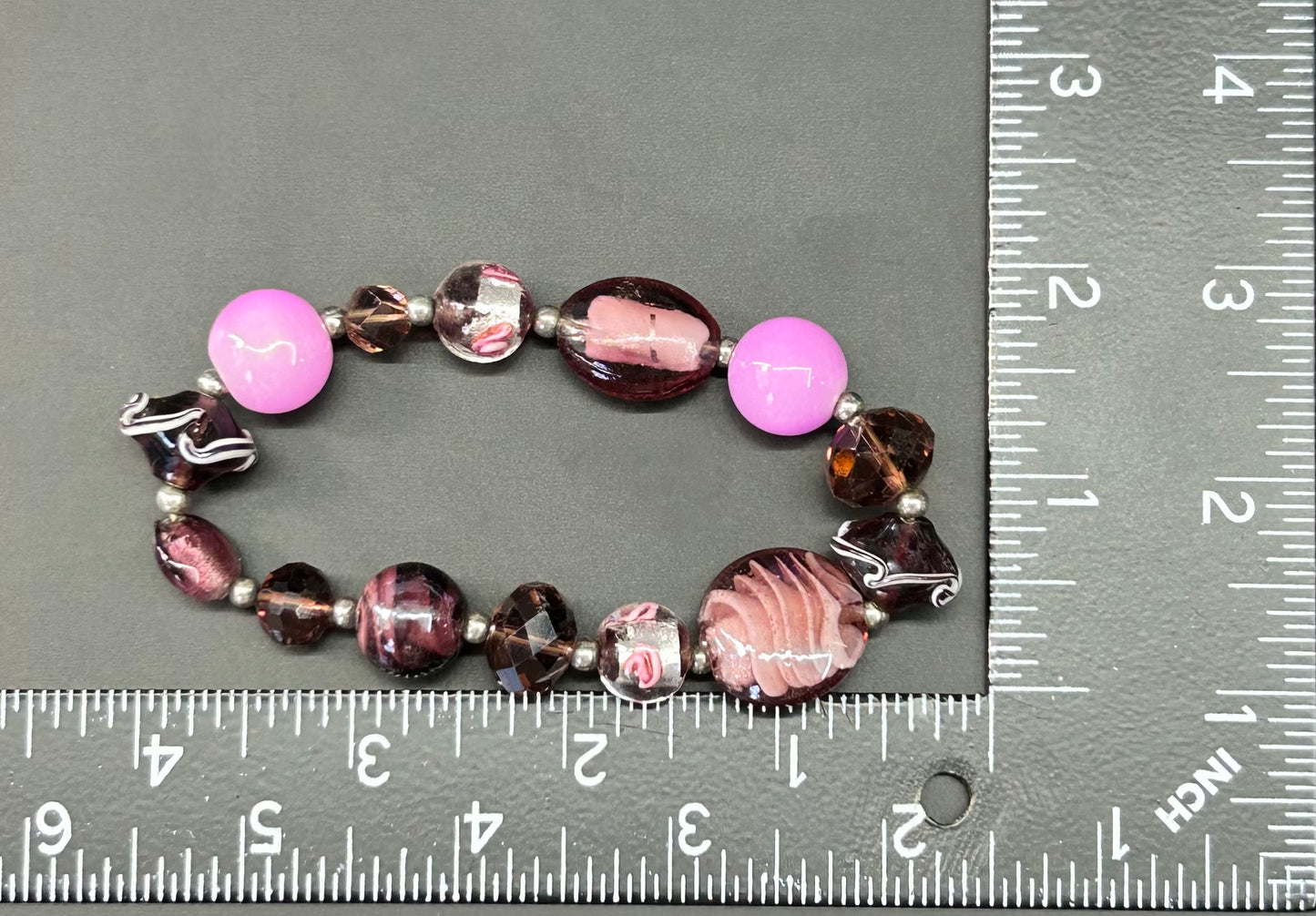 Glass Stretch Bracelet