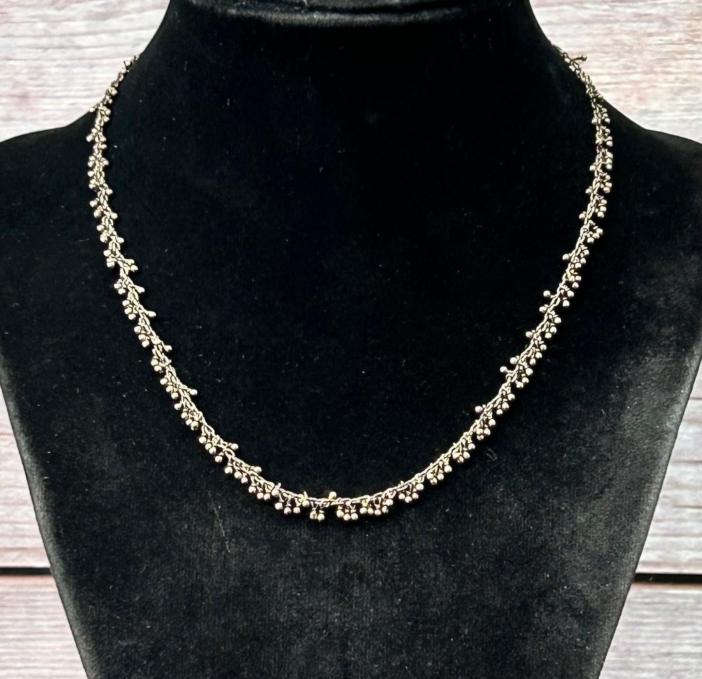 Sterling Silver Cha Cha Necklace