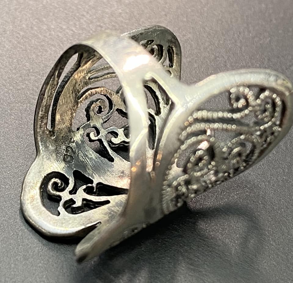 Sterling Silver Butterfly Ring