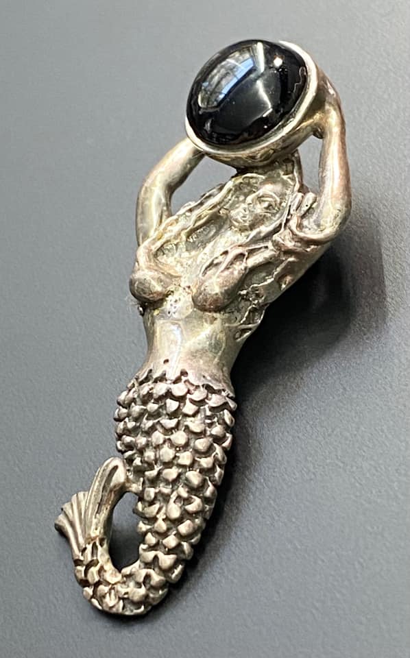 Sterling Silver Mermaid Pendant