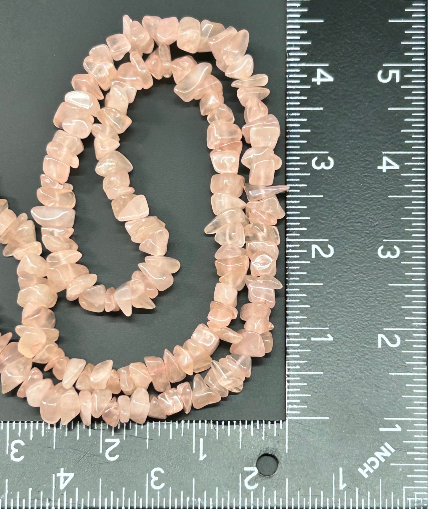 Rose Quartz Chip Necklace