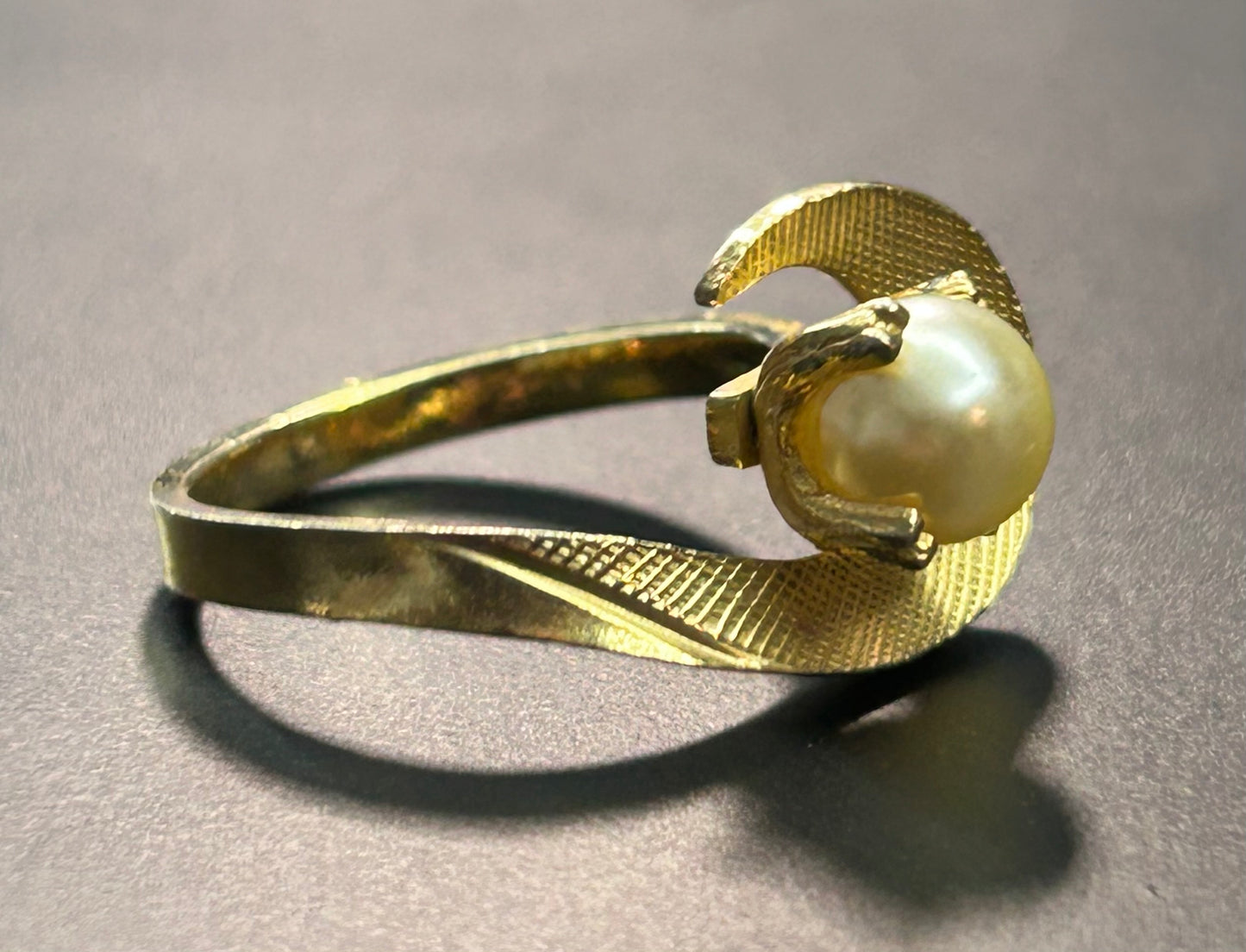 Faux Pearl Ring