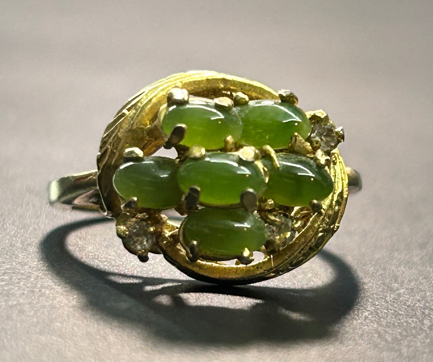 Vintage Chrysoprase Ring