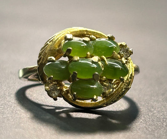 Vintage Chrysoprase Ring